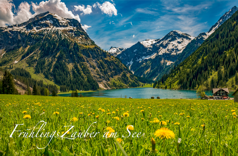 Frühlingszauber am See